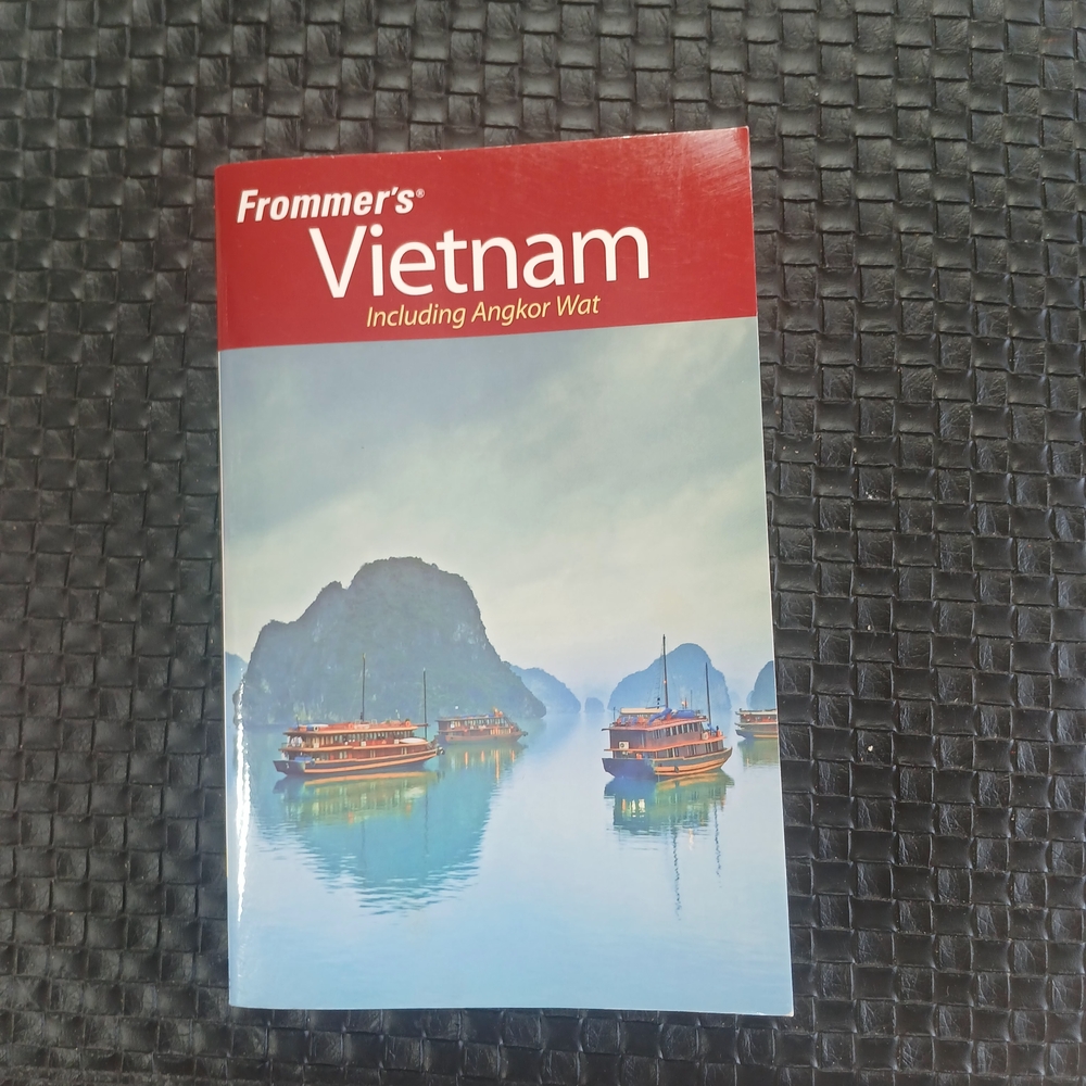 Vietnam Coffee Table Book - Red and Blue